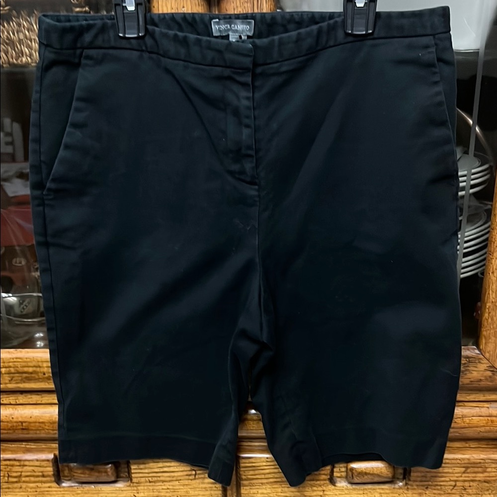 Vince Camuto Women’s Black Casual Shorts